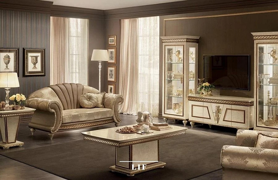 How to Arrange a Classic Italian Sofa Set in an Elegant and Luxurious Way with Arredoclassic