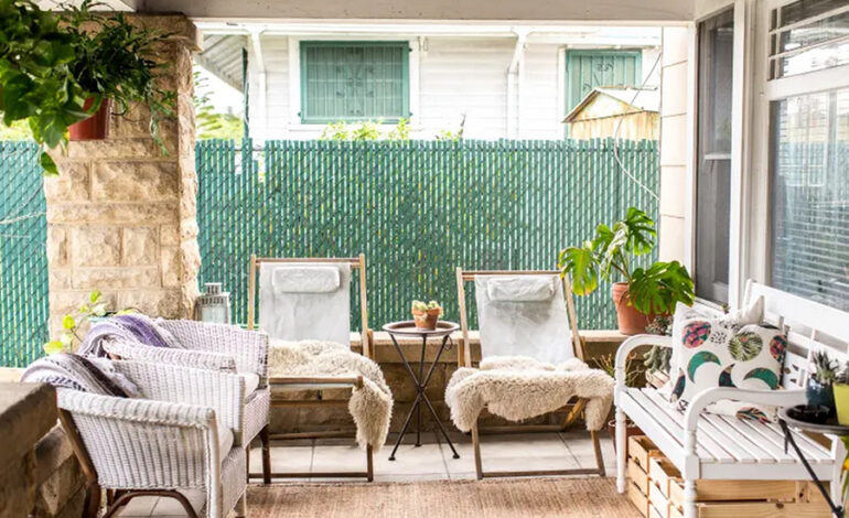 Elevate Your Porch: 10 Stylish Furniture Pieces for Outdoor Bliss