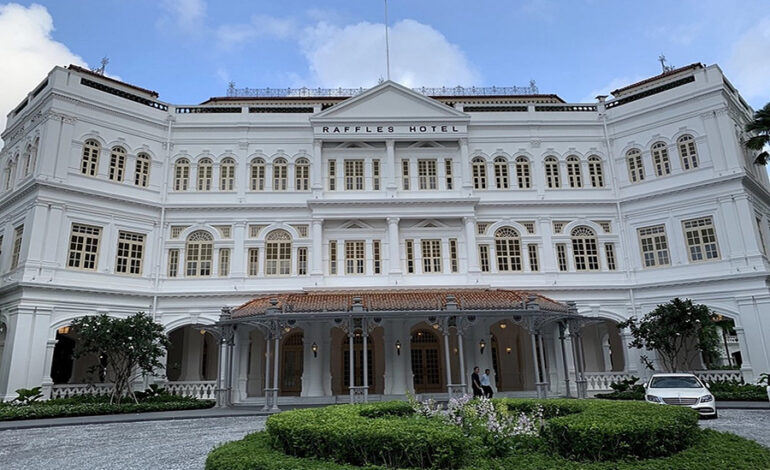 Restoring Elegance: KEIM Mineral Paint at Raffles Hotel Singapore