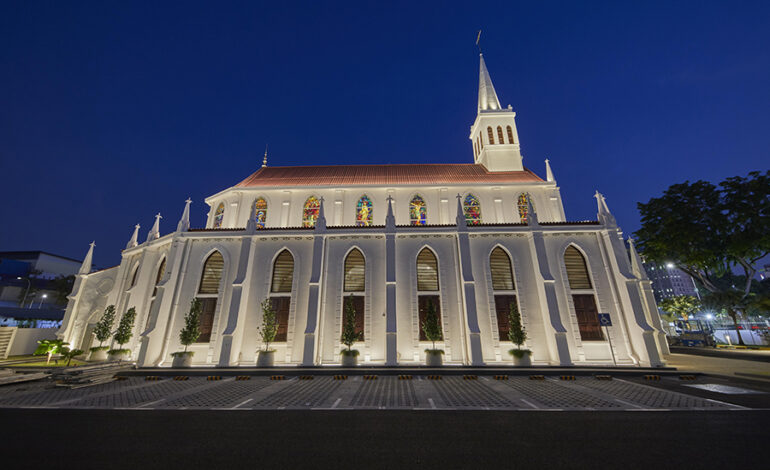Church Of Our Lady Of Lourdes, Singapore by Light Collab